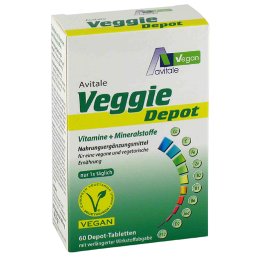 VEGGIE Depot Vitamine Mineralstoffe Tabletten  60 St  Tabletten