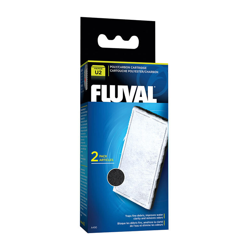 Fluval Filter Fluval Poly-Aktivkohle Filtereinsatz U2