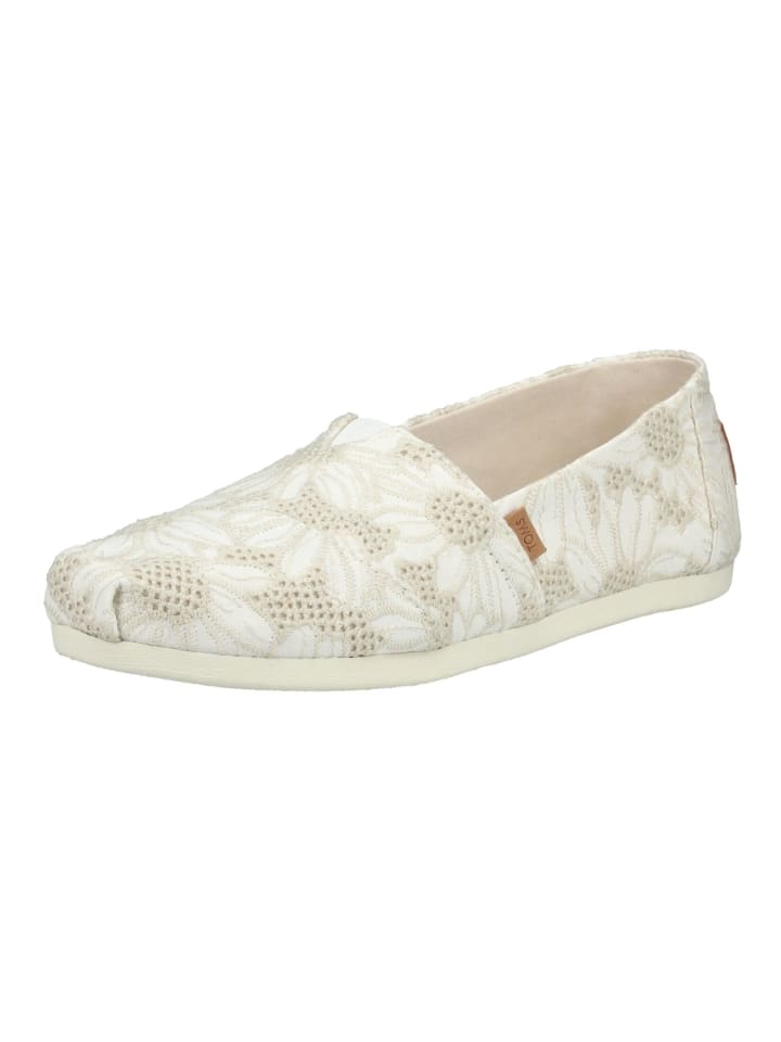 TOMS Slipper in Natural günstig kaufen