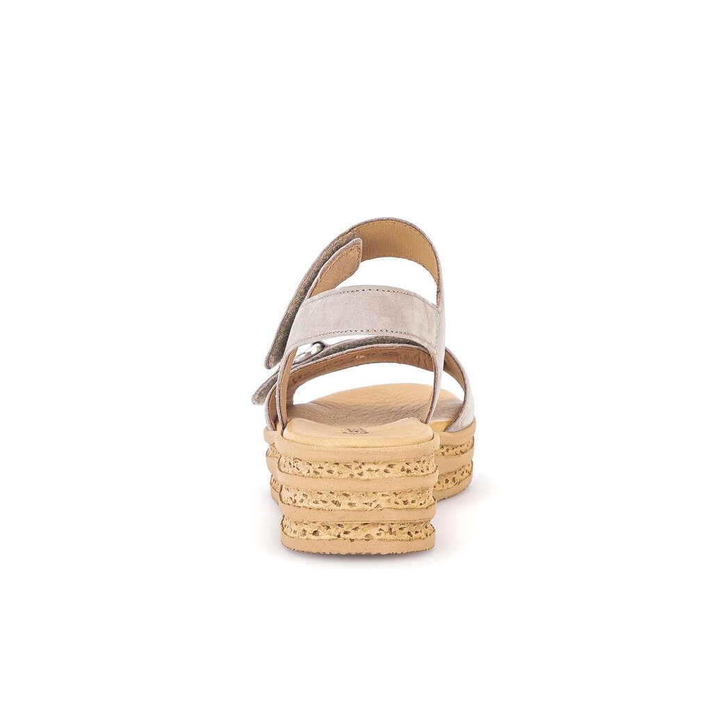Gabor fashion Plateau Sandale beige