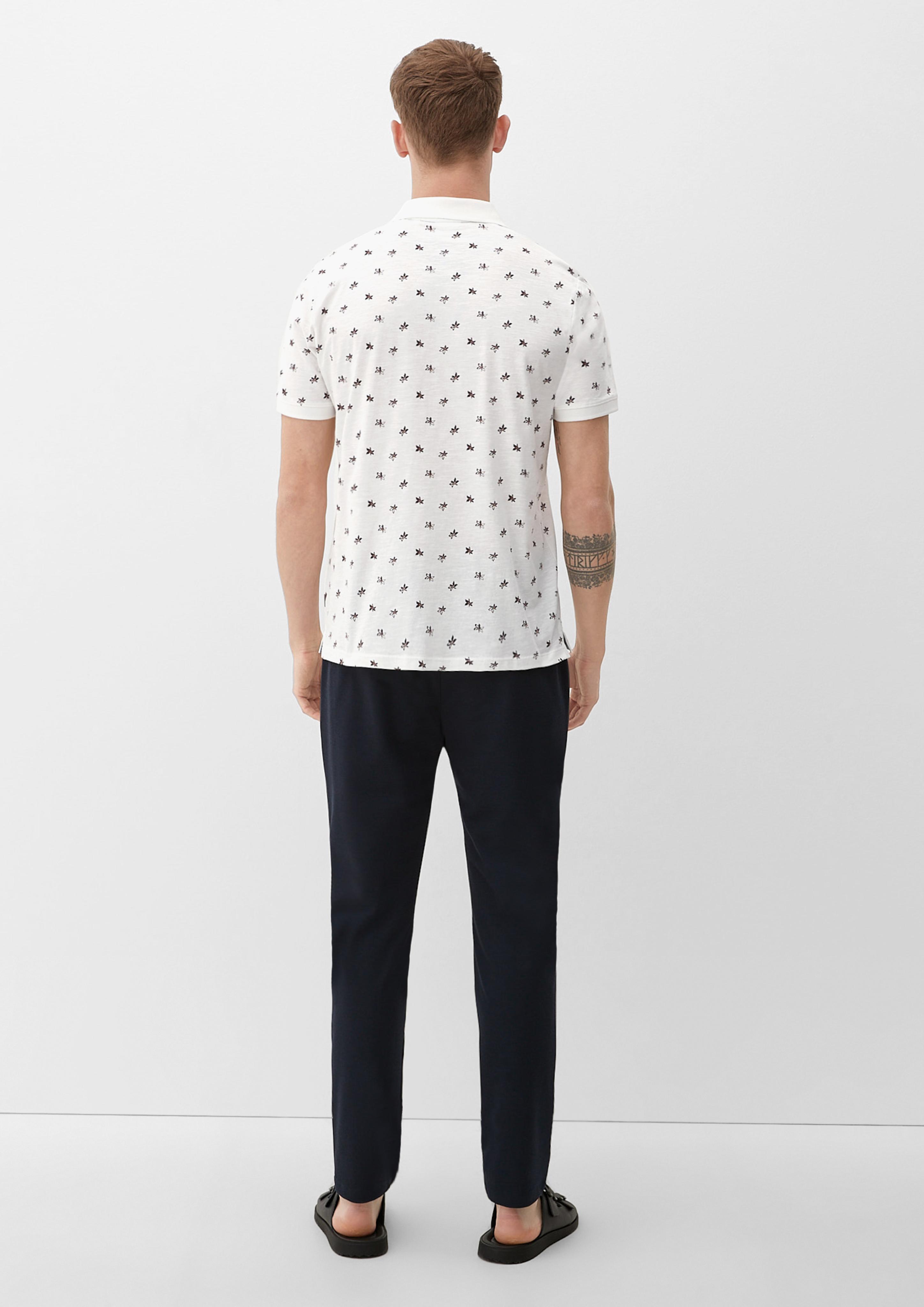 Poloshirt mit Allover-Print  2131471-01A1