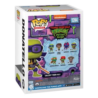 Teenage Mutant Ninja Turtles POP! Movies Vinyl Figur Donatello 9 cm