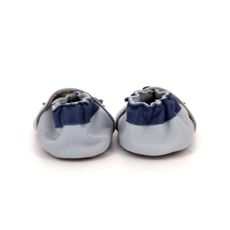 Chaussons cuir tannage vegetal Happy Lion
