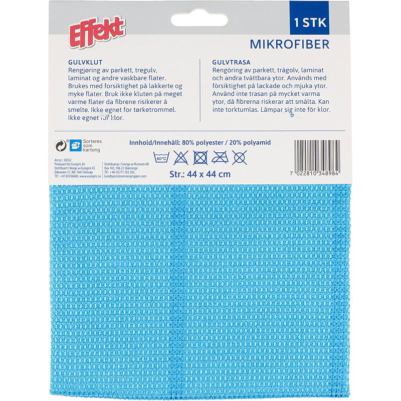 Effekt Gulvklut mikrofiber
