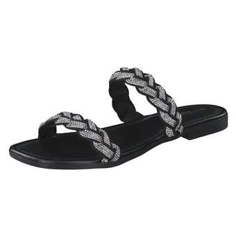 Leone Pantolette in schwarz