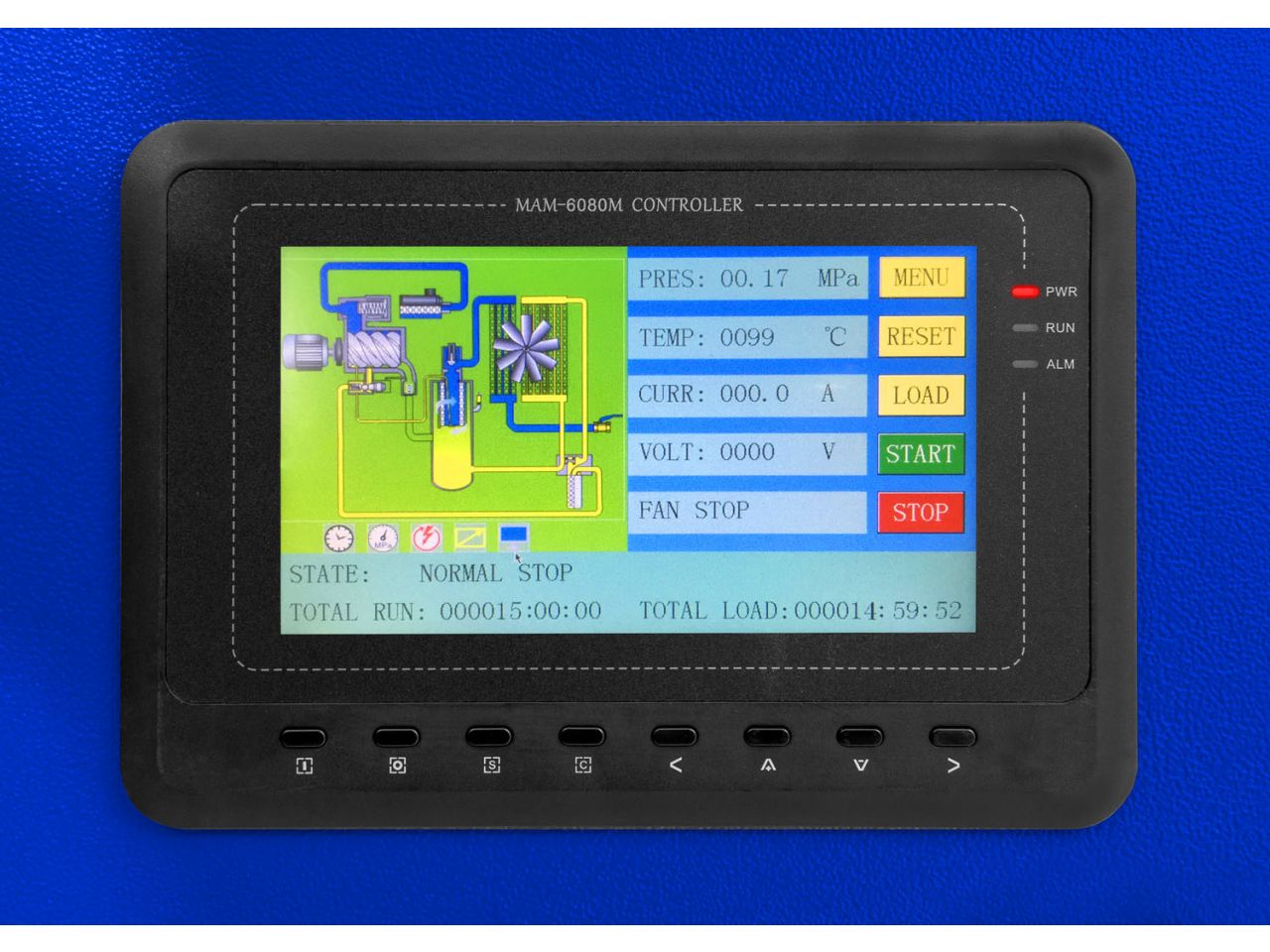 Airpress 369214-IVR-G3 Skruekompressor APS 20 IVR Combi Dry X 10 bar 20 pk/15 kW 410-1870 l/min 500 l