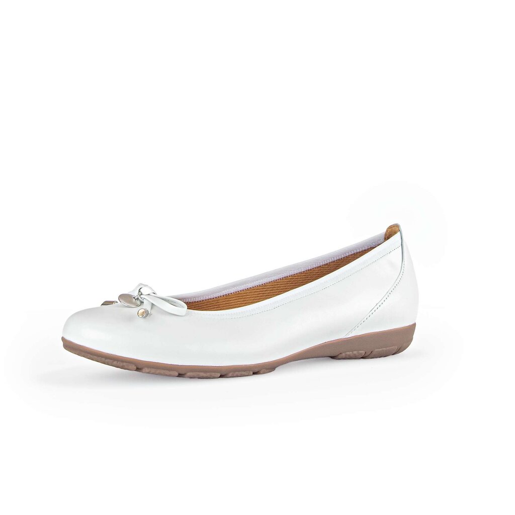 Gabor fashion Sportliche Ballerina weiß