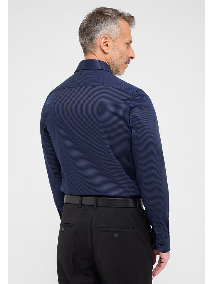 Eterna Hemd - Slim fit - in Dunkelblau günstig kaufen