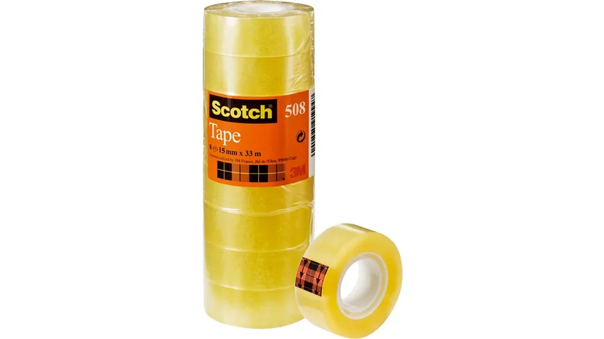 Scotch Klebeband Transparent 508 330 m transparent