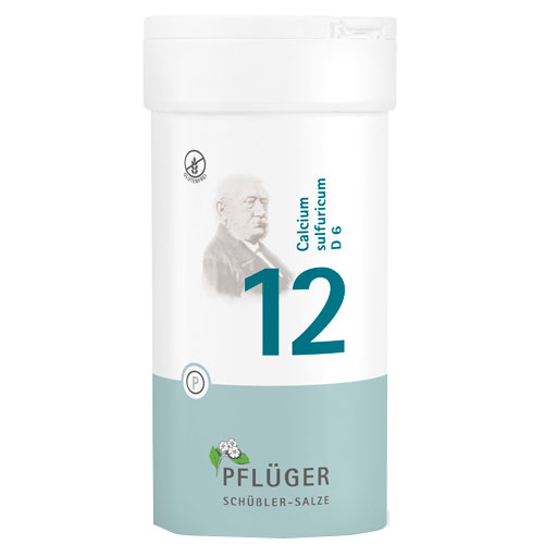 BIOCHEMIE Pflüger 12 Calcium sulfuricum D 6 Tabl.  400 St  Tabletten