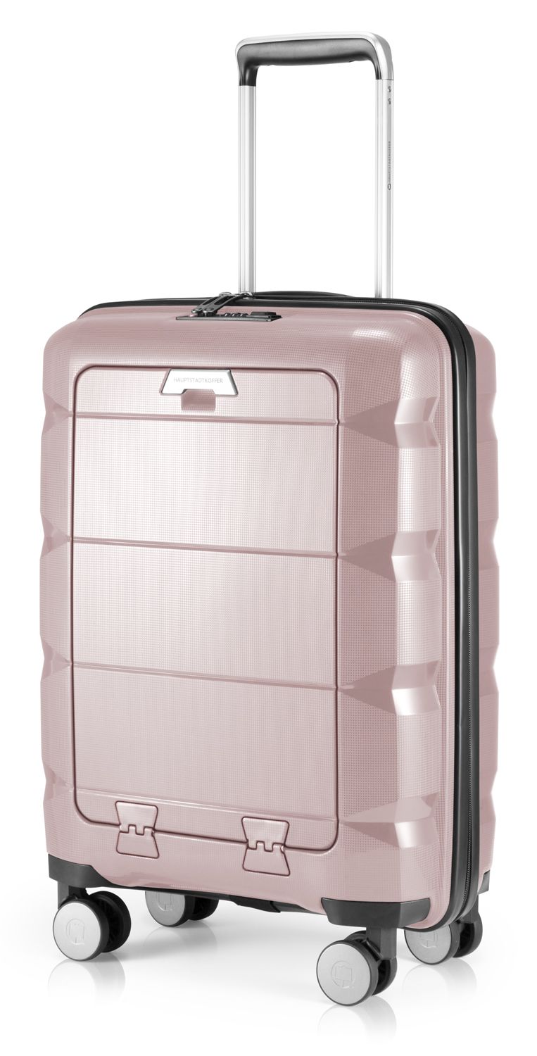 Britz - hand luggage hard case trolley, TSA, 55 cm, 34 liters dark green