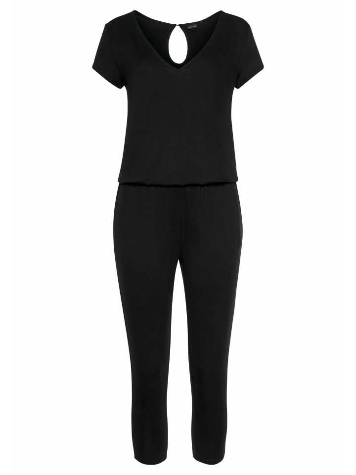 LASCANA 7/8-Overall in schwarz günstig kaufen