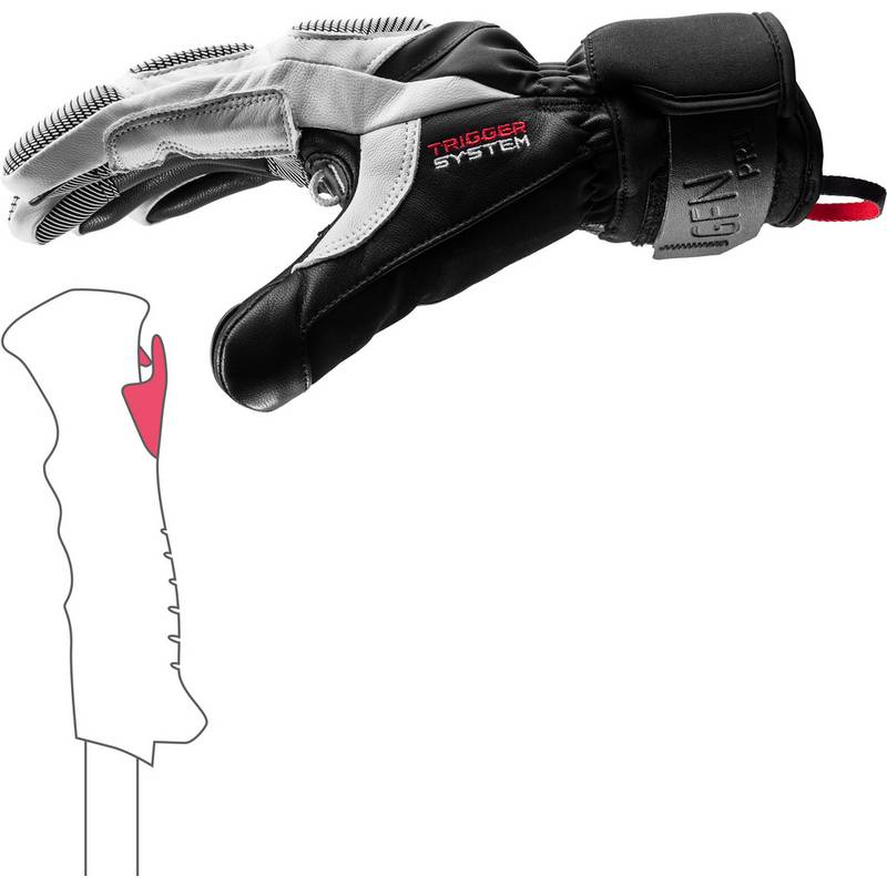 LEKI Griffin Pro 3D Fingerhandschuhe Herren