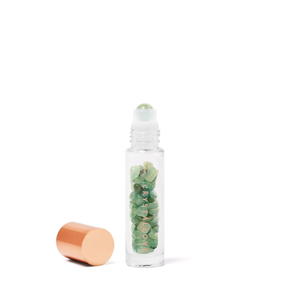 crystallove CRYSTALLOVE Jade oil bottle 10ml facial roller