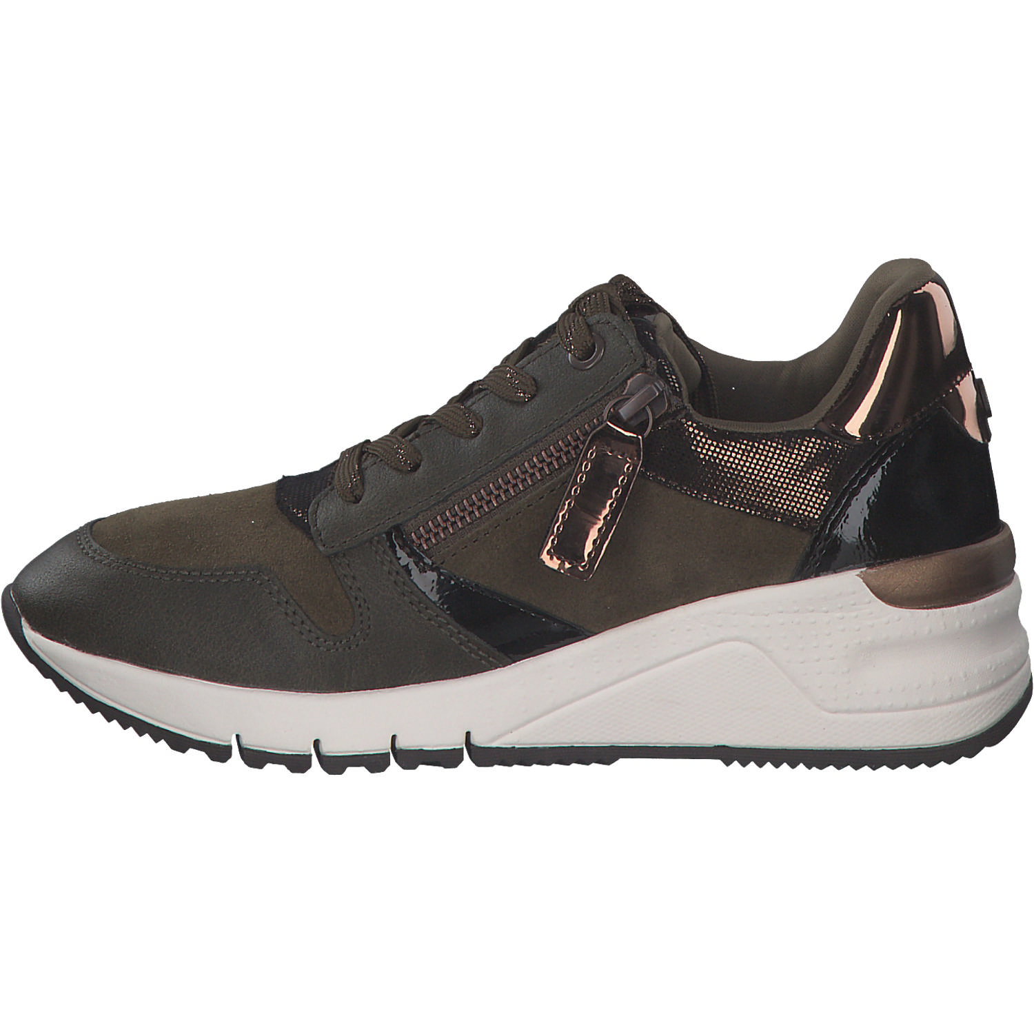 Tamaris 23702, Sneakers Low, Damen, KHAKI COMB