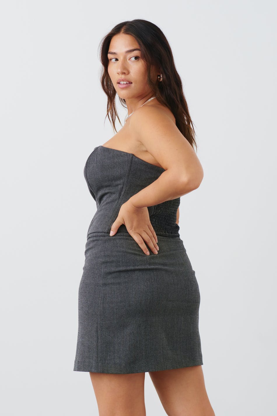 Tweed skirt