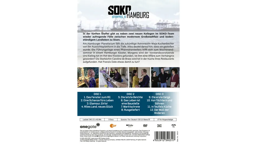 Soko Hamburg Staffel 5  [3 DVDs]