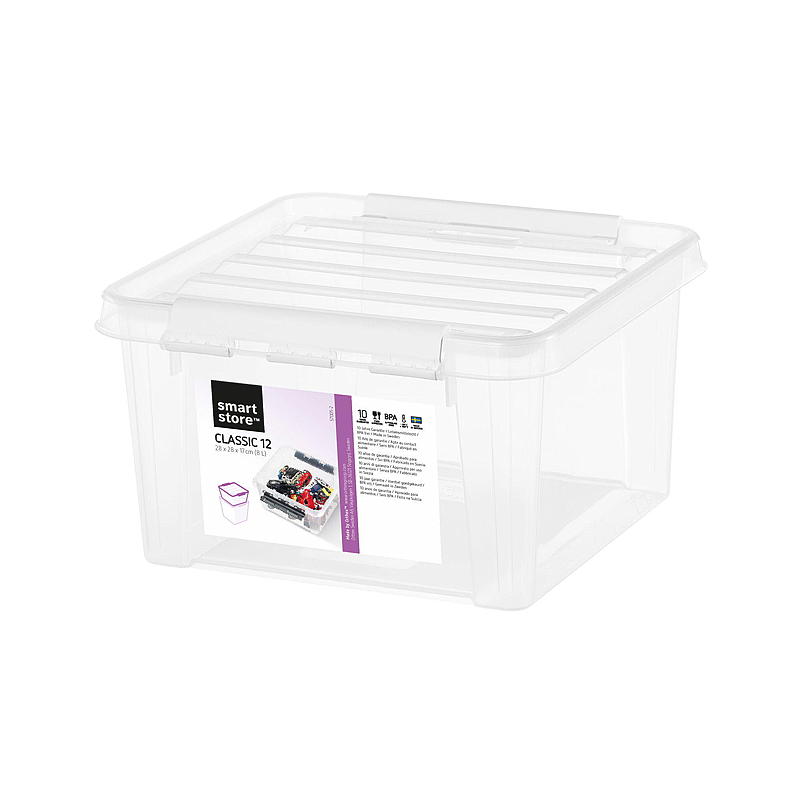 Smartstore Oppbevaringsboks SmartStore™ 8 liter Classic L28 x B28 x H17 cm, m/lokk