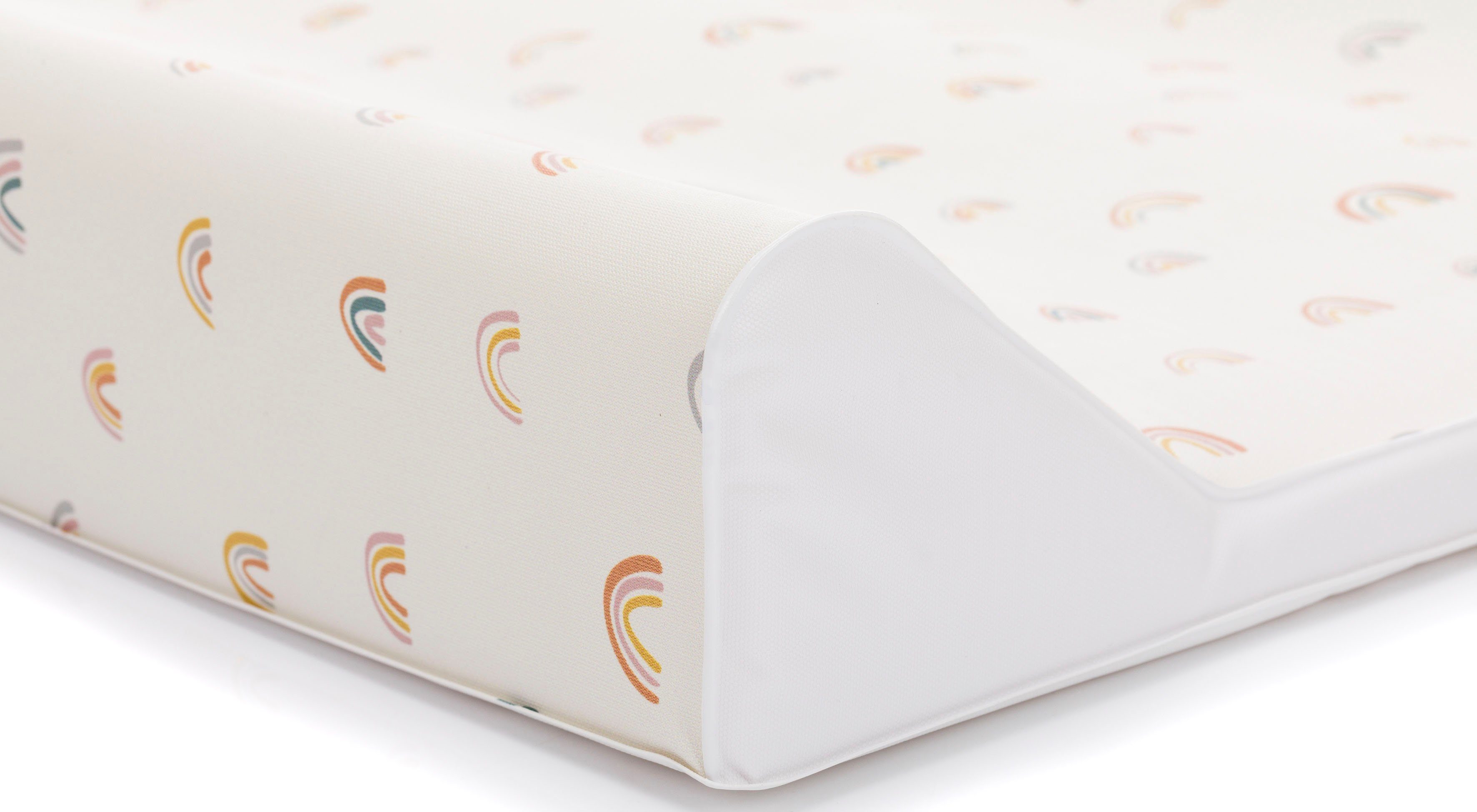 Fillikid Wickelauflage Small, Rainbow beige, Made in Europe