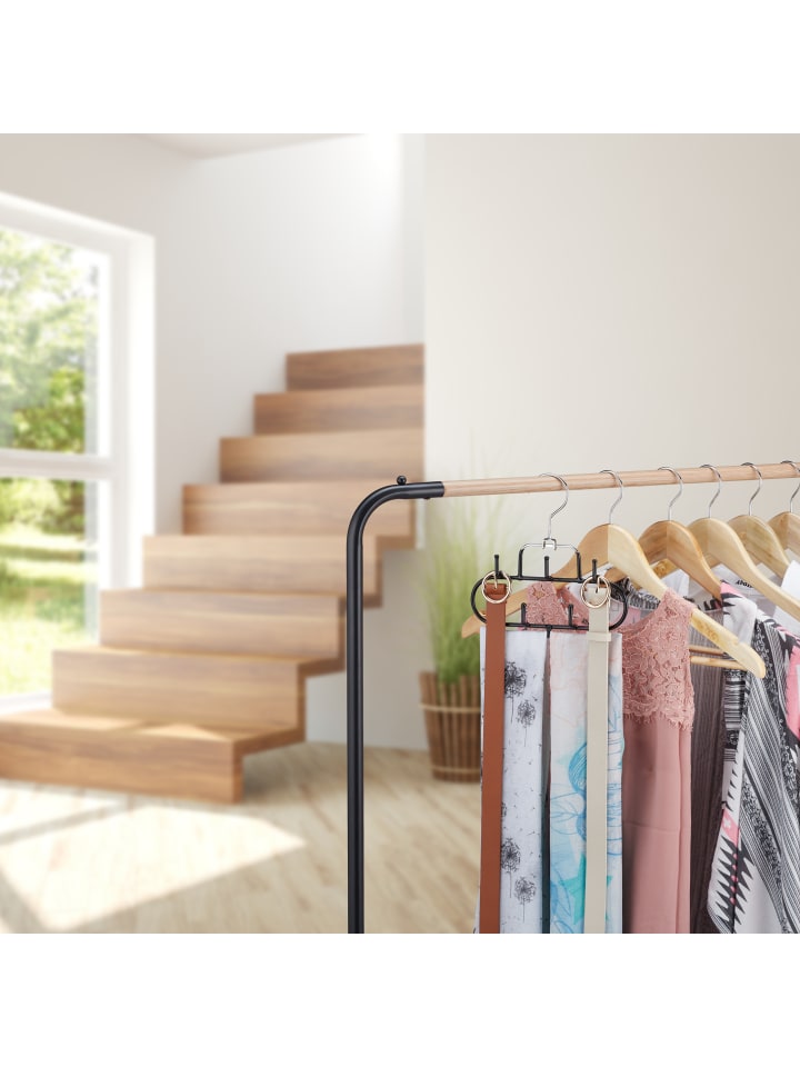 relaxdays 3x Gürtelhalter in Schwarz günstig kaufen onesize
