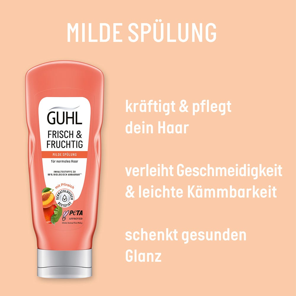 Guhl Frisch & Fruchtig Mildes Shampoo 250 ml