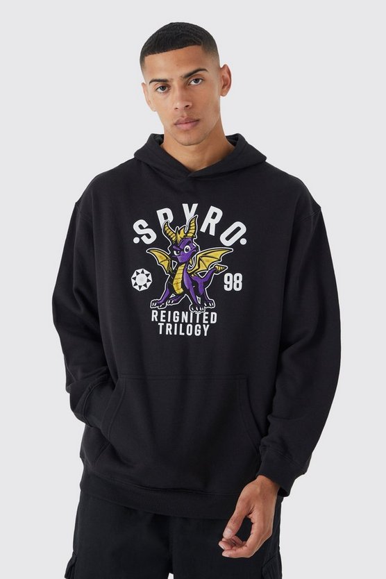 Oversize Hoodie mit lizenziertem Spyro Print