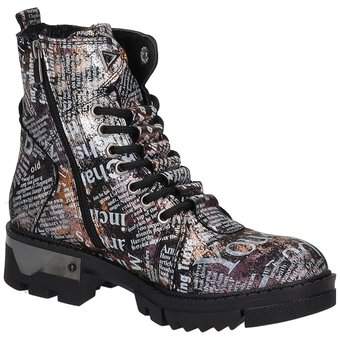 2Go Fashion Schnür Boots in bunt
