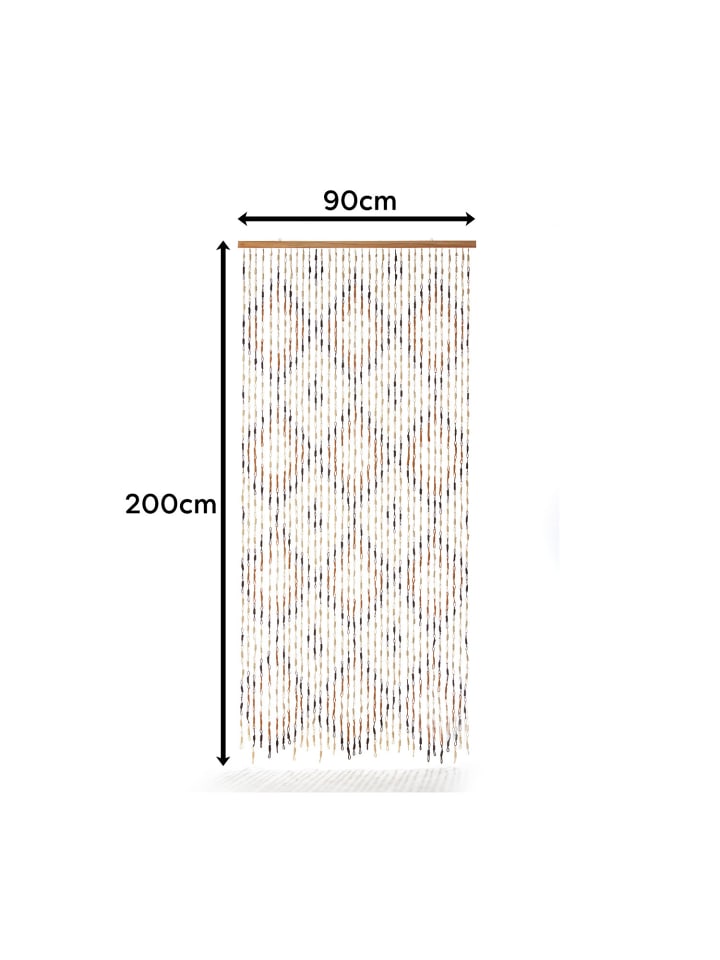 kobolo Vorhang TIE in Braun günstig kaufen onesize