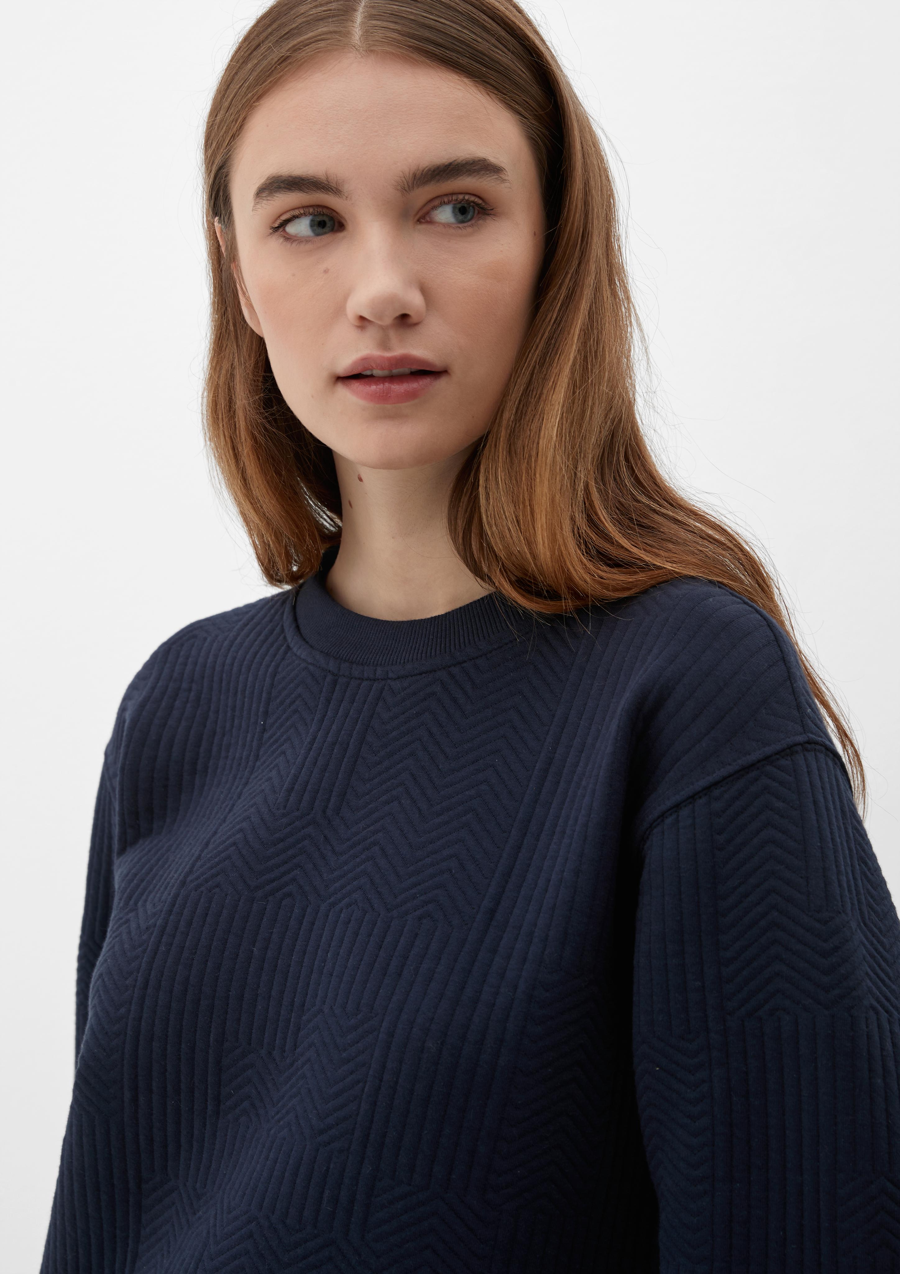 Sweatshirt mit Strukturmuster  2126270-5959