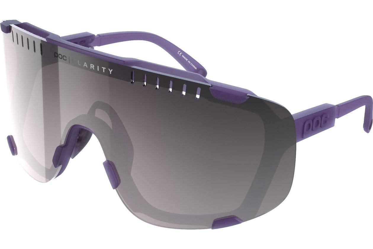 POC Devour Sapphire Purple Translucent / Violet Silver Mirror Le
