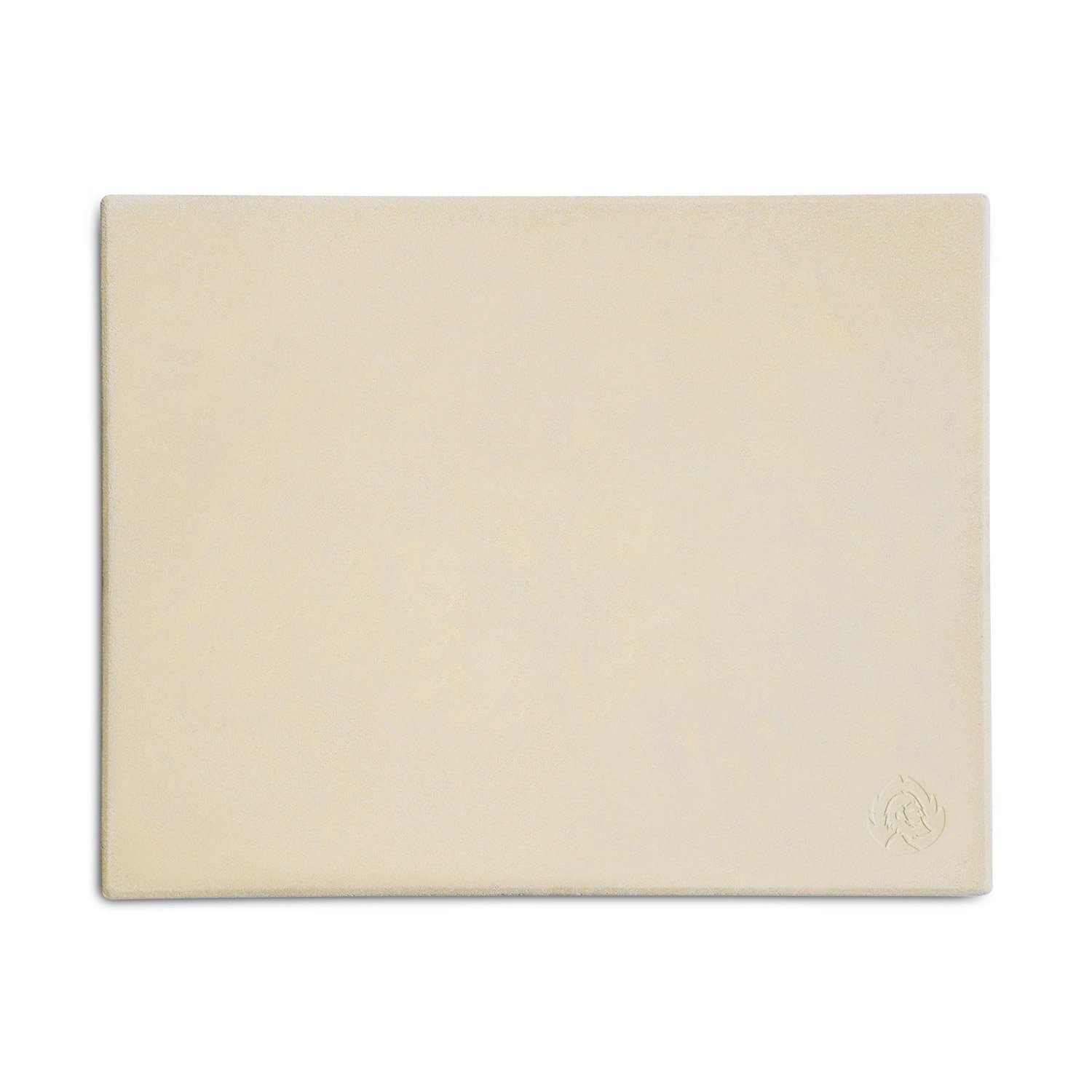 BURNHARD Pizzastein Universal rechteckig, Cordierit Stein, 38 x 30 x 1.5 cm