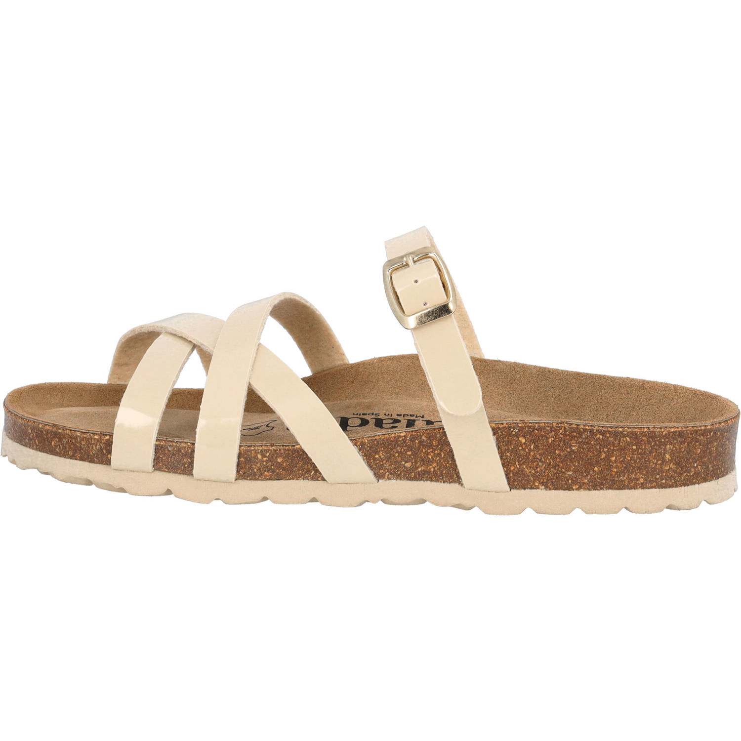 Palado Cruisi, Pantoletten, Damen, Beige Lack