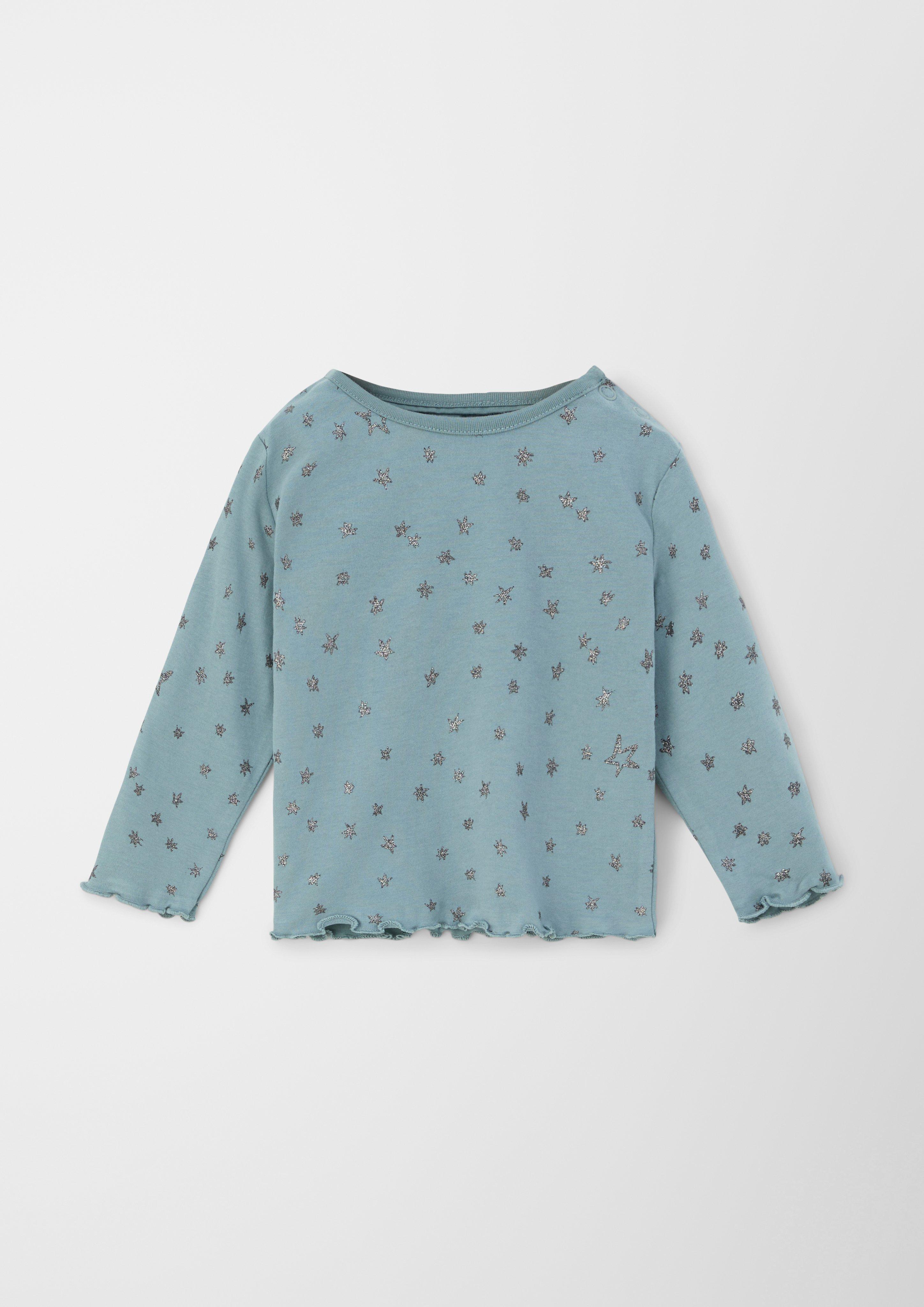 Longsleeve mit Allover-Glitzer-Print  2123281-63A2