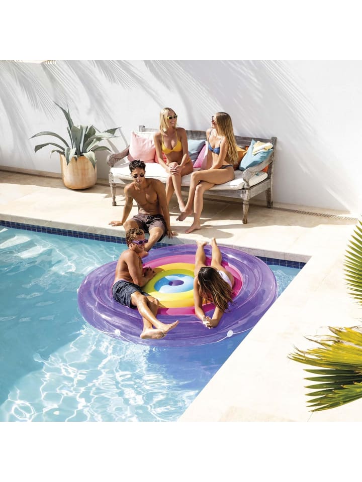 Intex Schwimminsel - Rainbow Fiesta Island 201x24cm in bunt günstig kaufen onesize