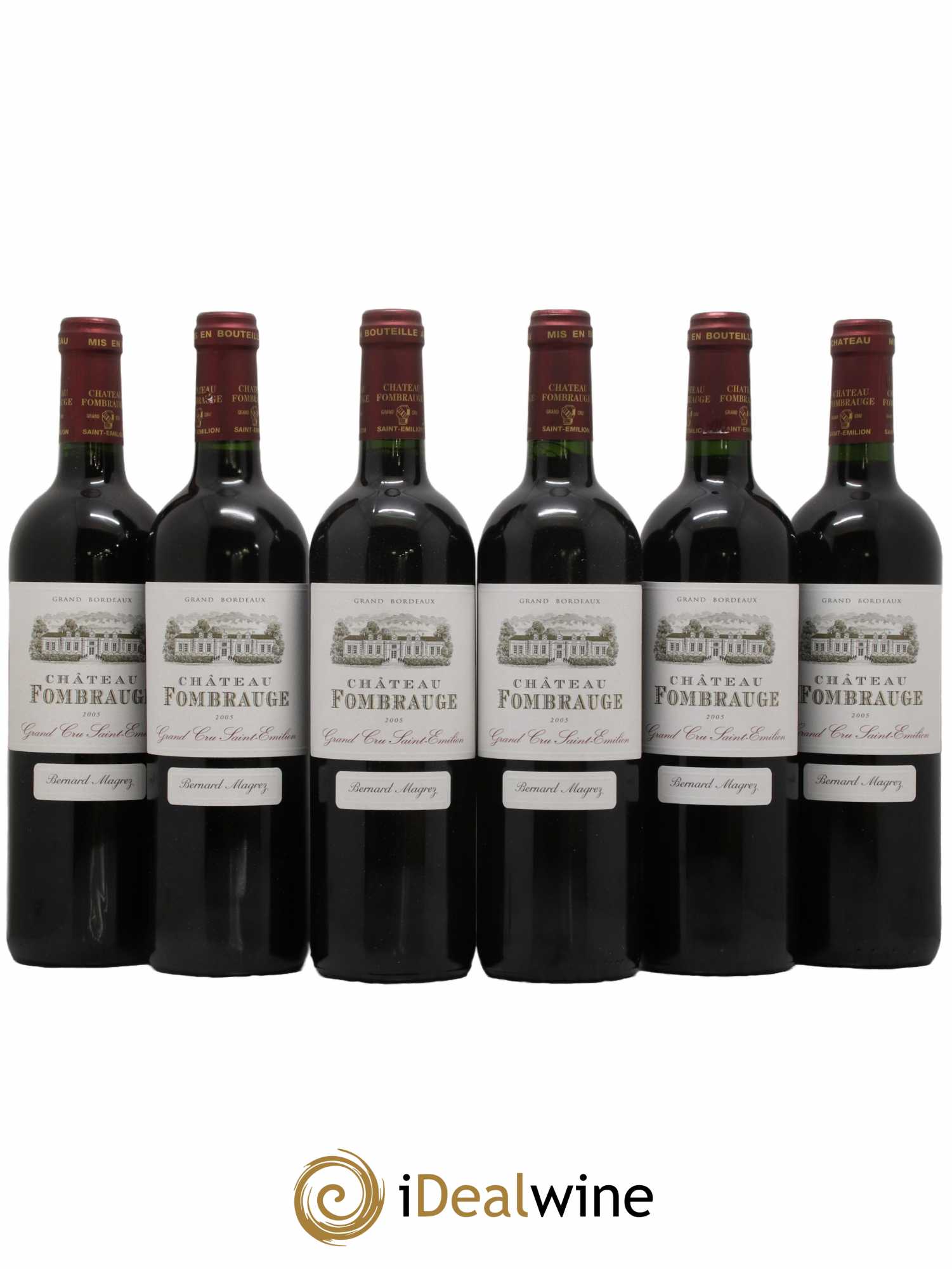 Château Fombrauge Grand Cru Classé  2005 - Lot de 6 Bouteilles