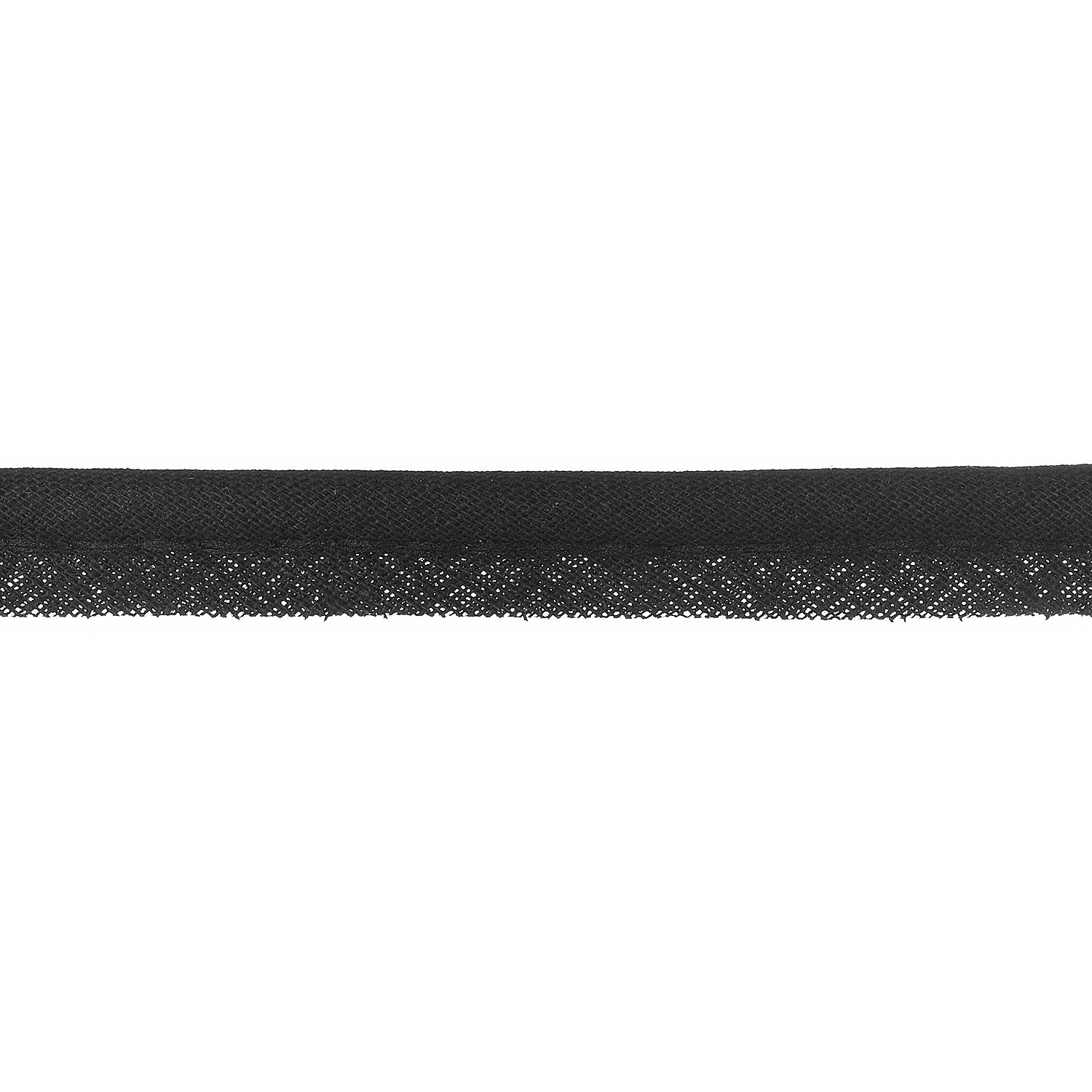 buttinette Baumwoll-Paspelband, schwarz, 4 mm Ø, 5 m