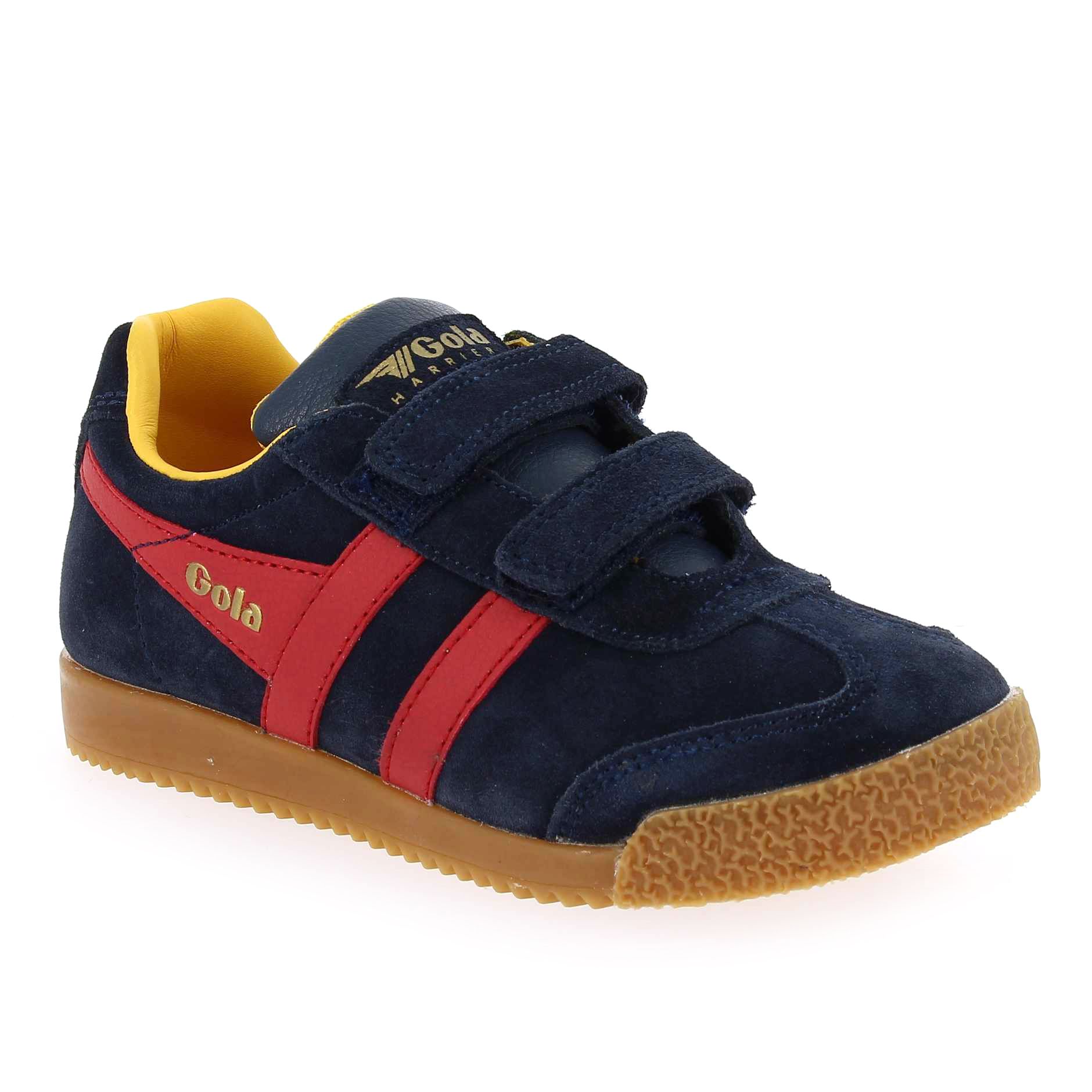 Gola  HARRIER VELCRO CKA192 - Marine Rouge