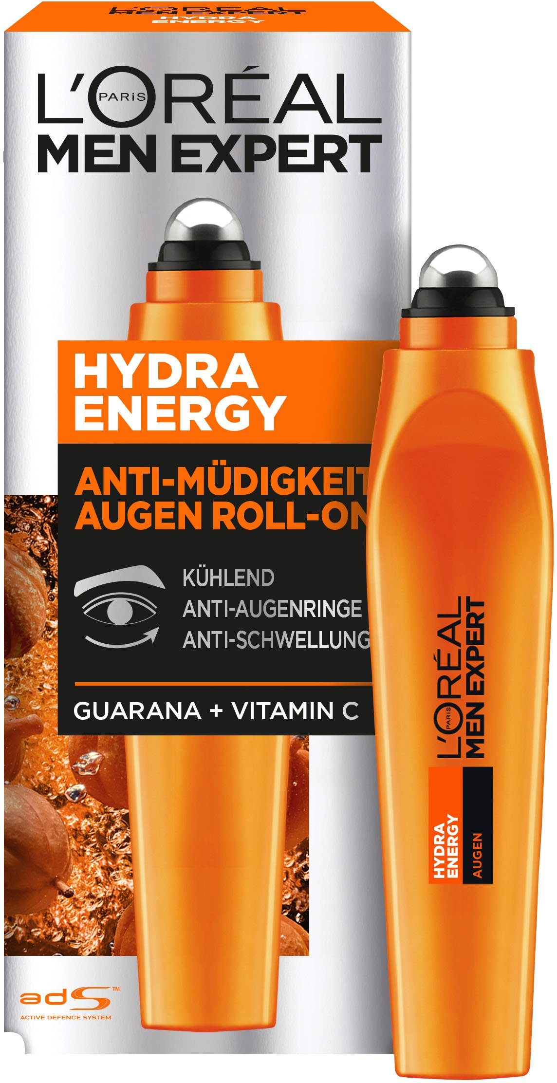 L'ORÉAL PARIS MEN EXPERT Augen-Roll-on Hydra Energy Anti-Müdigkeit