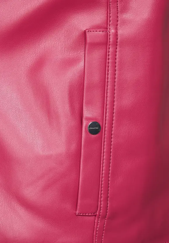Street One Jacke in Lederoptik