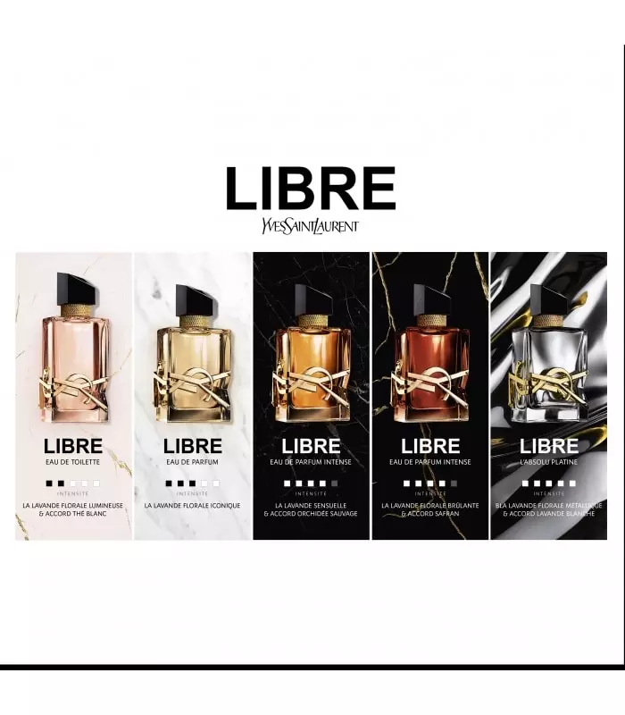 LIBRE L'ABSOLU PLATINE Eau de Parfum Vaporisateur pour Femme