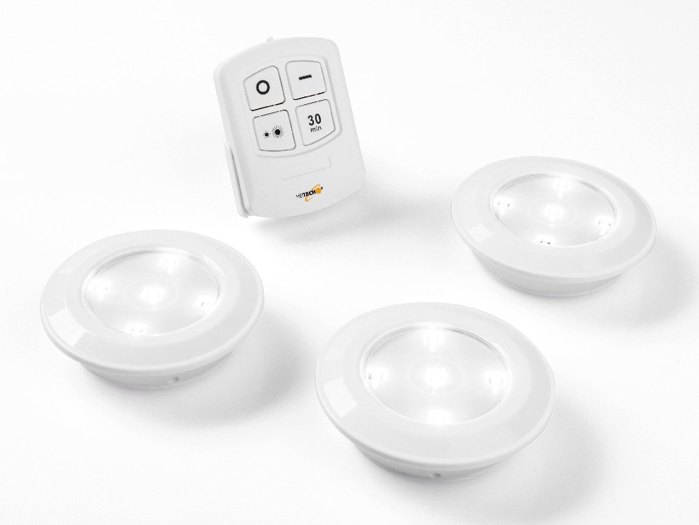 Heitech LED Licht mit Fernbedienung, 3er Set