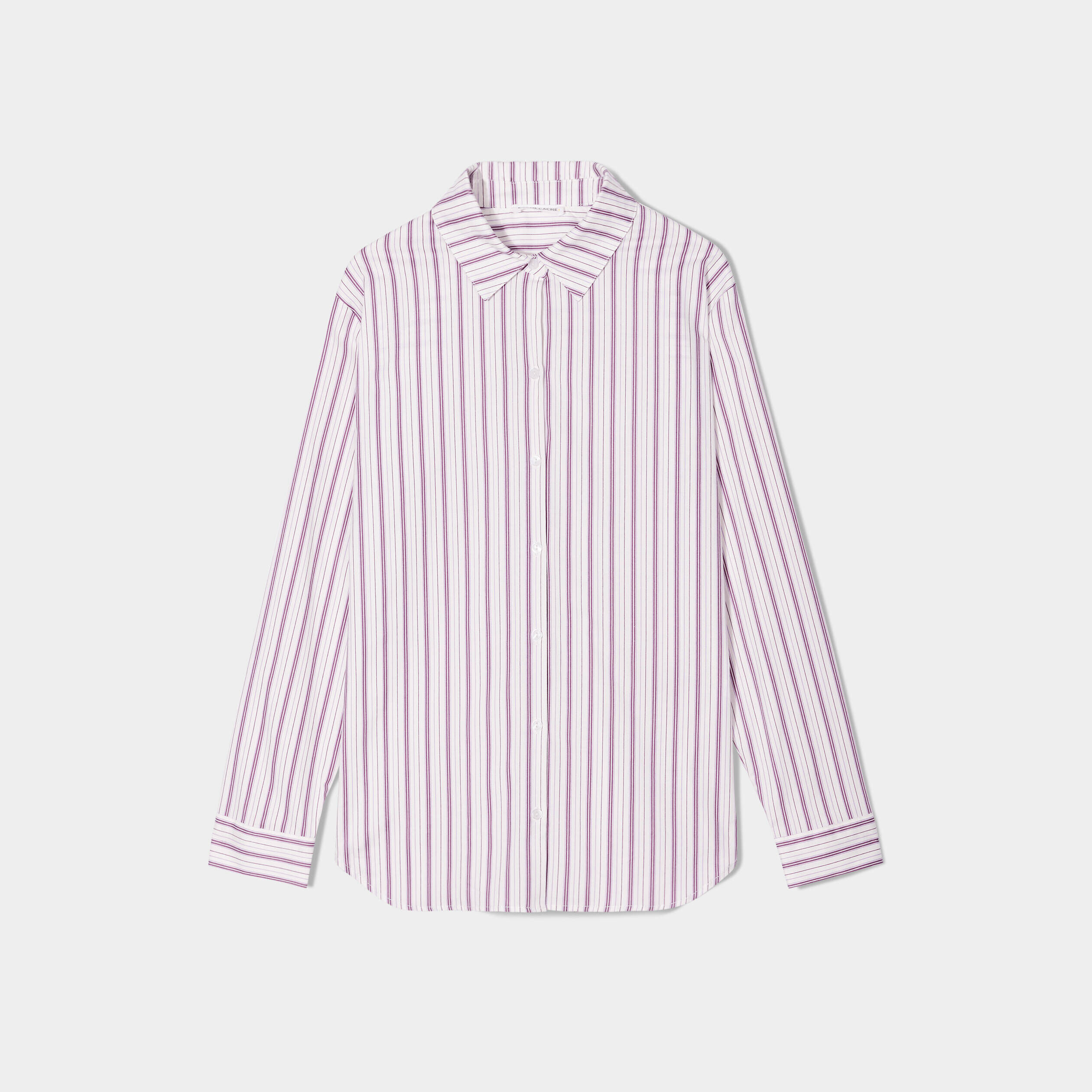 Chemise manches longues blanc femme | Cache Cache