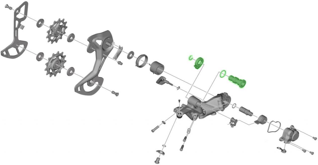 Shimano Achseinheit für RD-M9100 Schaltwerk-Halter kaufen | Bike-Discount