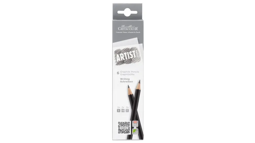 ARTIST STUDIO Graphitstifte 6er Set