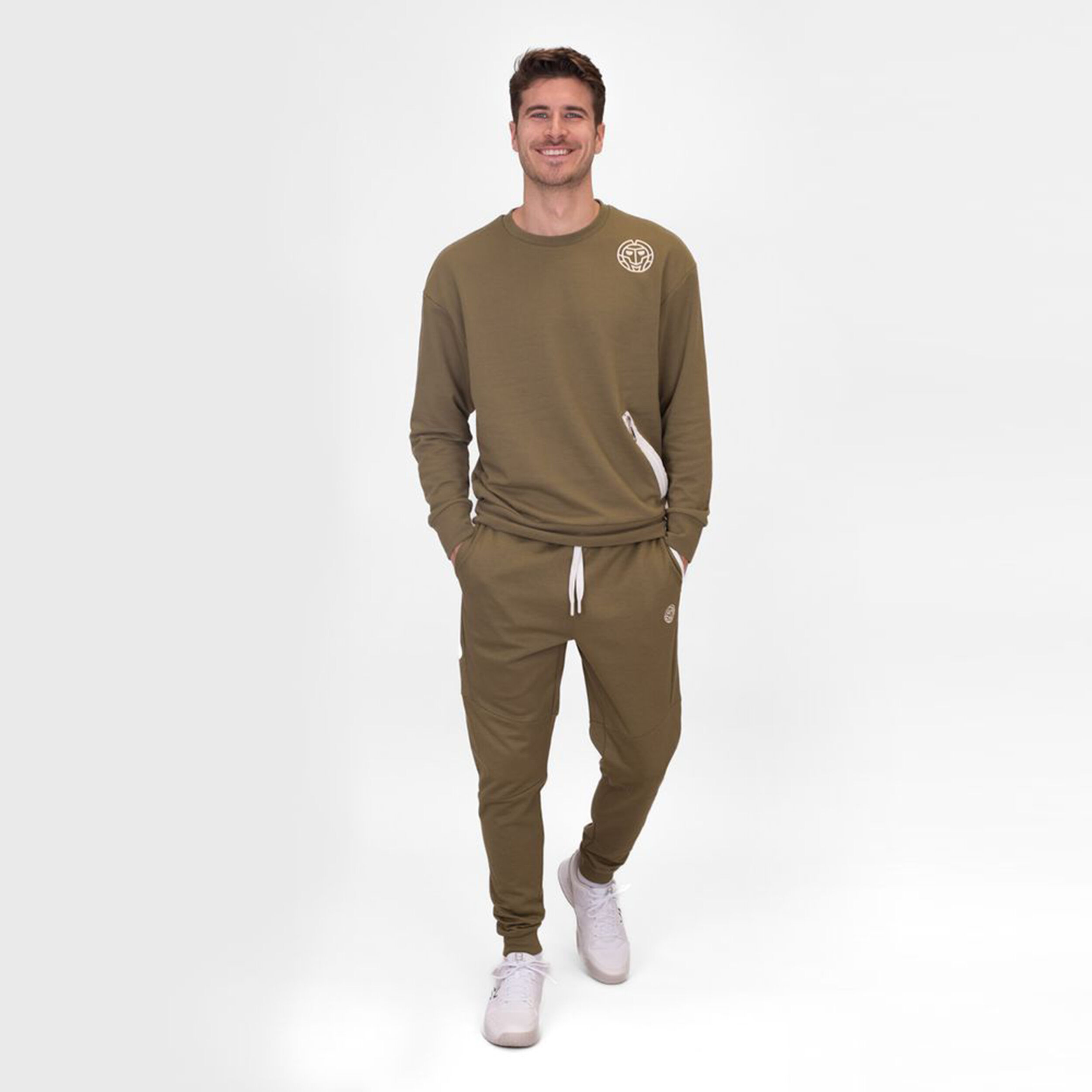 Chill Tight Leg Trainingshose Herren - Oliv