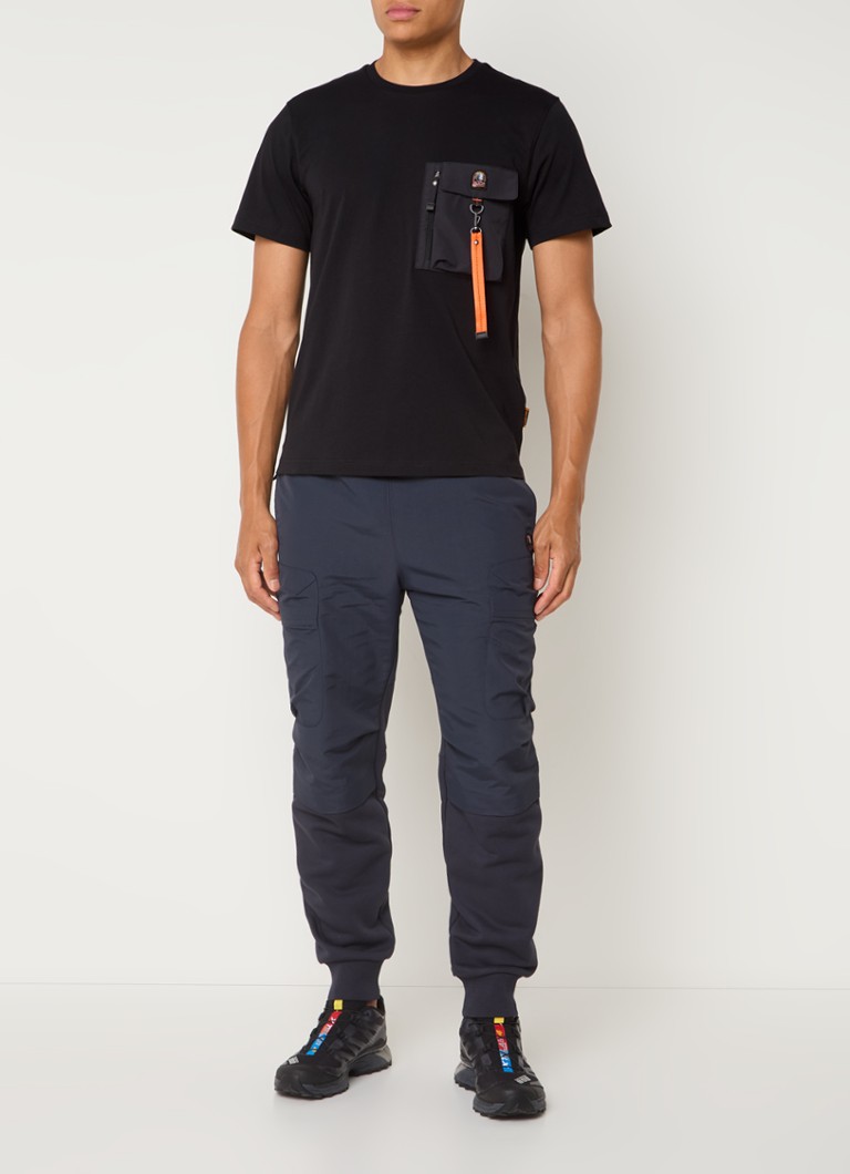 T-shirt Parajumpers Mojave con taschino sul petto e logo