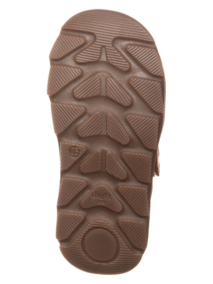 kmins Leder-Barfußschuhe in Hellbraun günstig kaufen