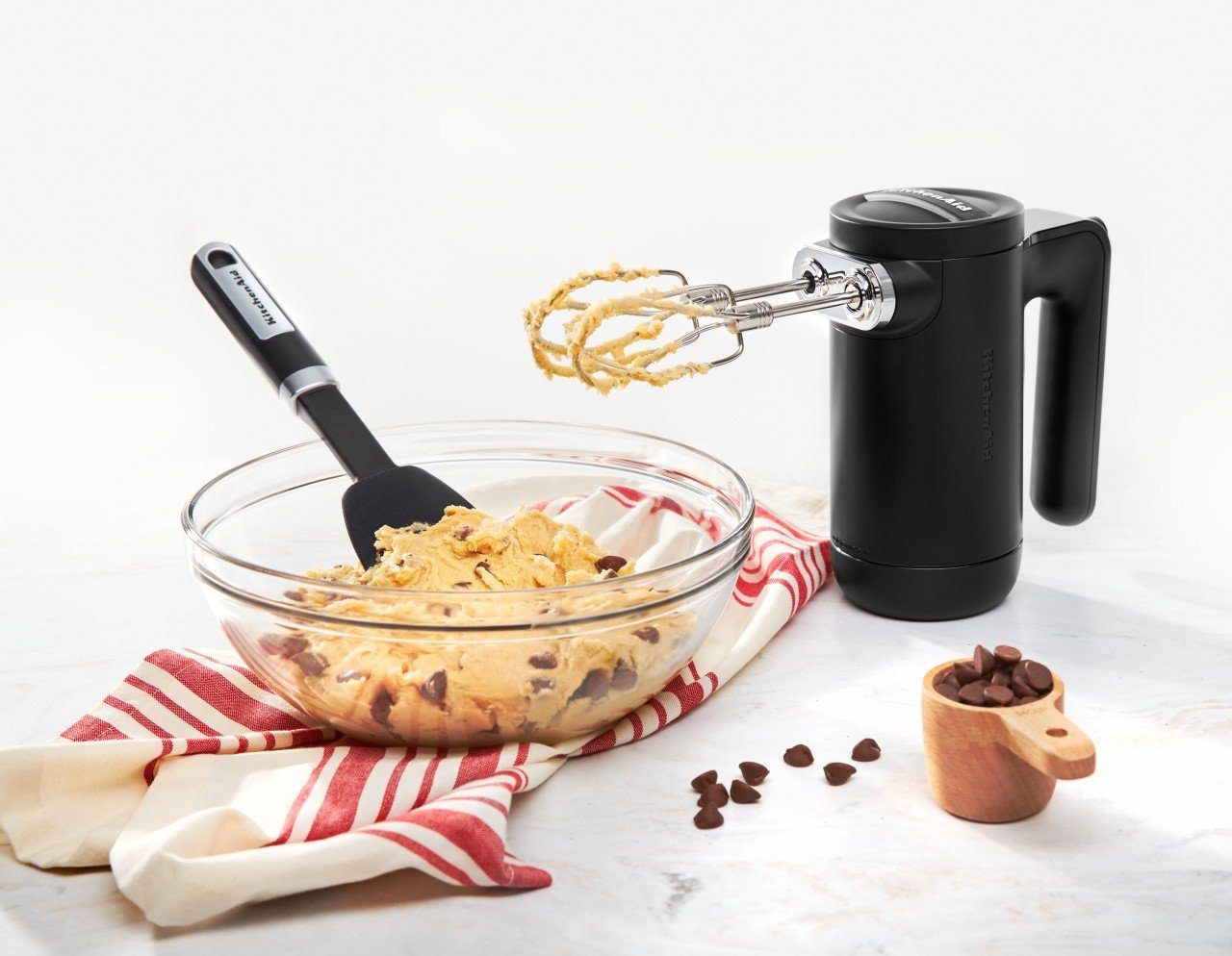KitchenAid Handmixer Handrührer-Akku mit 7 Geschwindigkeitsstufen 5KHMB732