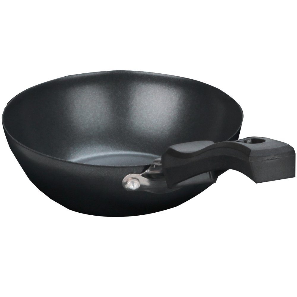 Syntrox Raclettepfännchen Syntrox Wok-Pfännchen Schüssel Pfanne 2er Set Zubehörteil für Racl