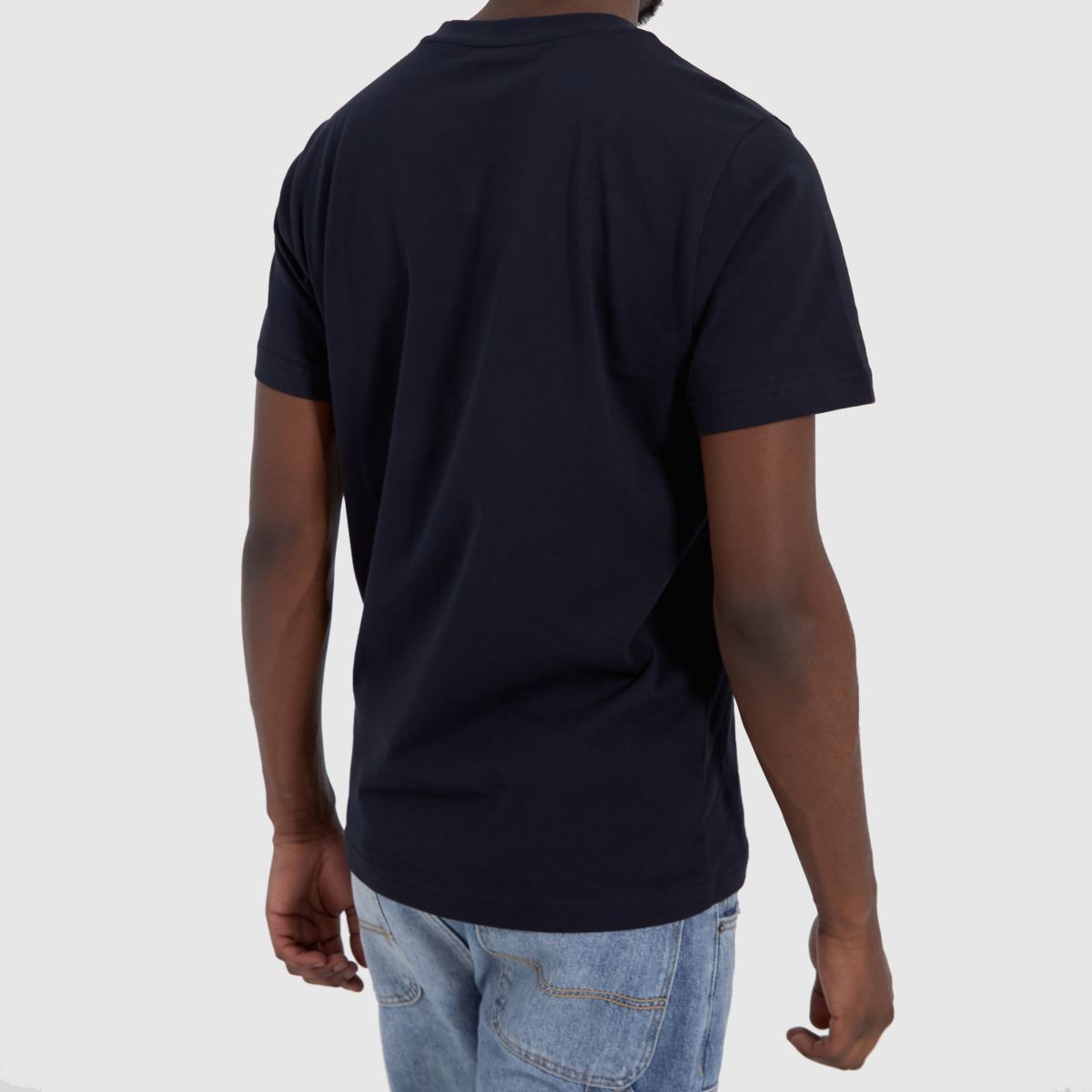 New Balance – Marinblå t-shirt med liten logga